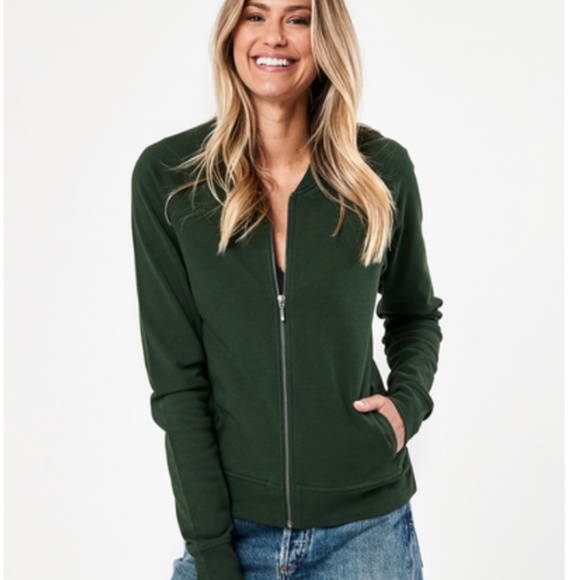 Pact Jackets & Blazers - Women's Dark Forest Ponte Travel Jacket S